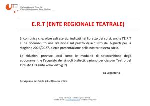 Circuito E.R.T. FVG